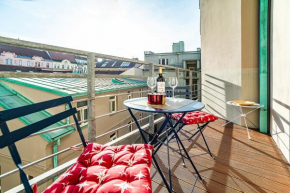 Stunning Designer Apartment with Terrace, Prague